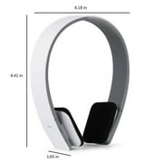 Kids Bluetooth 5.2 Headphones with LED Cat Ears (85/94dB Volume Limit & 100H Play Time) Foldable Wireless/Wired Headset with 3.5mm Cable for School/Travel