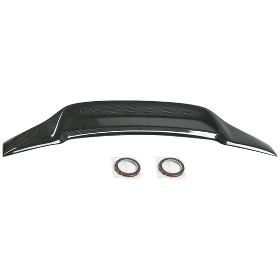 Panlongic R Style Rear Trunk Spoiler Wing For LEXUS IS250 IS350 Carbon Black ABS 2006-2013