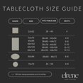 thumbnail image 5 of Elrene Home Fashions Caiden Elegance Damask Fabric Tablecloth 52"" x 52"" Square Gold, 5 of 5