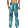 thumbnail image 4 of FORMRS Mens Pajama Pants with Pockets Soft Cotton Sleepwear Lounge Bottoms, Sizes S-2XL, Magical Forest Glowing Lights, 4 of 7