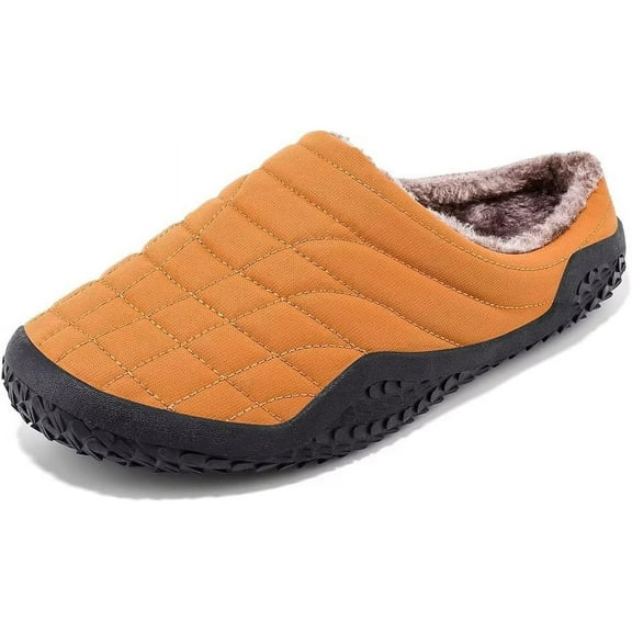 Mens Womens Fashion Folds Warm Winter Slippers for Indoor Outdoor Walking