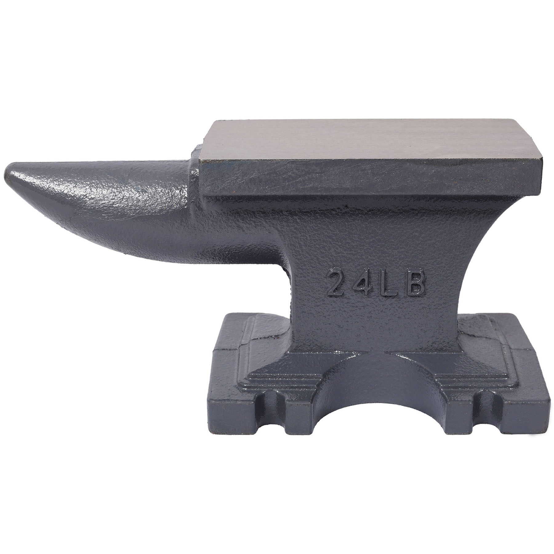 VEVOR Single Horn Anvil, 25lbs Cast Steel Anvil, High Hardness