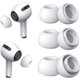 thumbnail image 1 of [3 pares] Almohadillas de repuesto para Airpods Pro y Airpods Pro de segunda generación con orificio de reducción de ruido, almohadillas de silicona para Airpods Pro con caja de almacenamiento portáti, 1 of 3