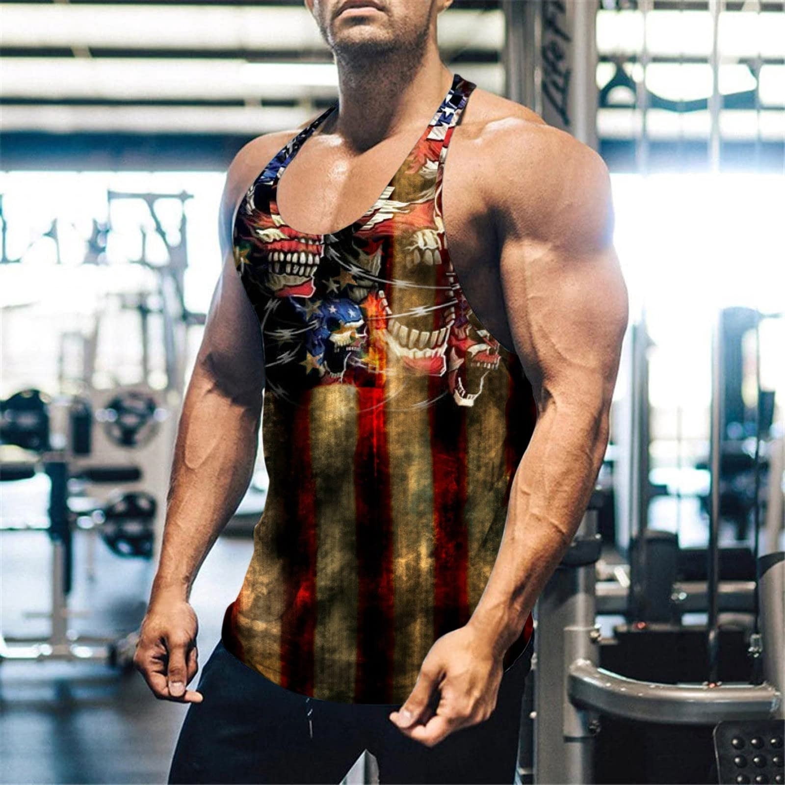 T-Shirts Gym Fitness Singlet Vest 