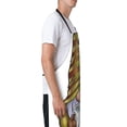 thumbnail image 3 of Lsque Fishing Gnome Fisherman Waterproof Apron Chef Aprons for Men Heavy Duty Chemical Work Apron Extra Long Grilling Aprons with Adjustable Bib Apron, 3 of 9