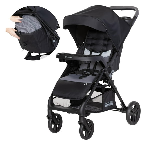 Cochecito de carga Baby Trend Passport®, gris Fieldstone