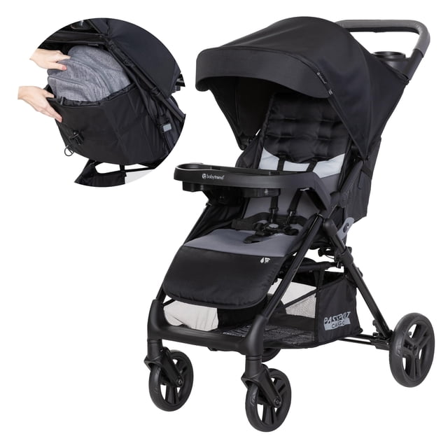 Cochecito de carga Baby Trend Passport®, gris Fieldstone