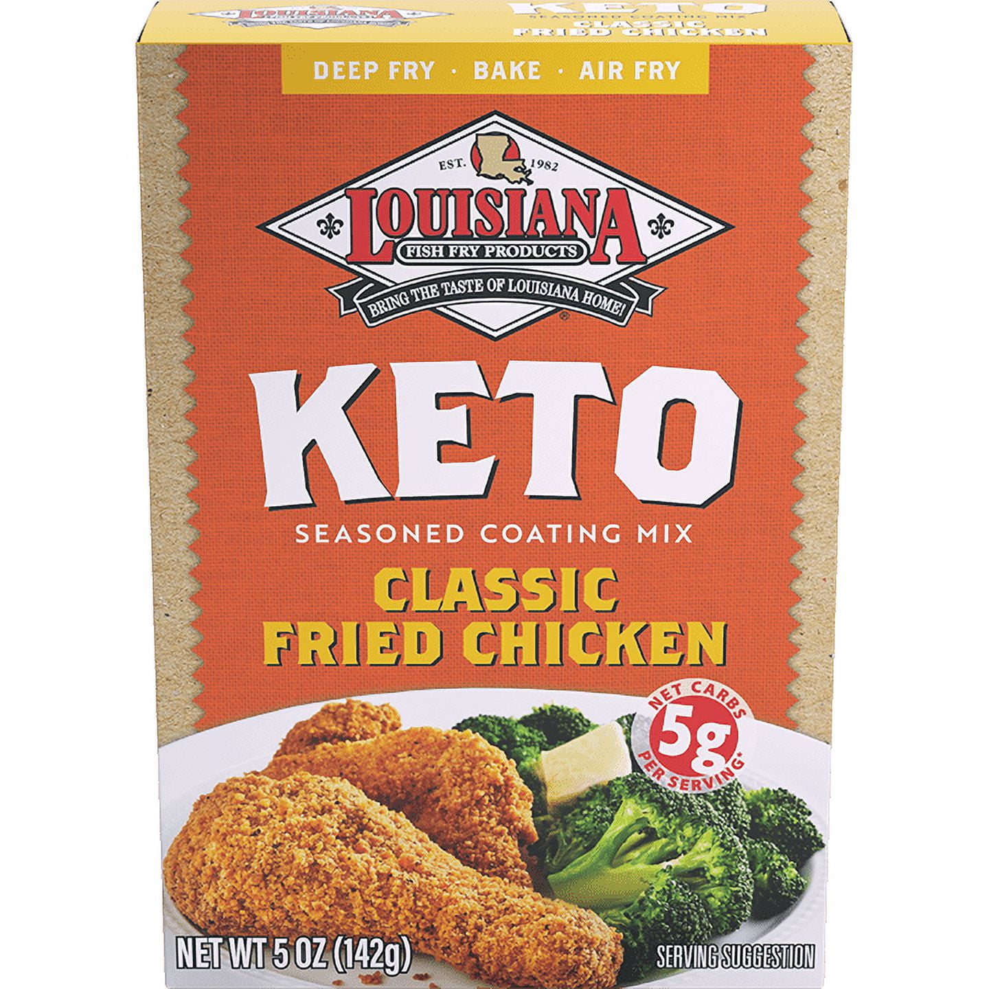 Keto Breading Seasoned Coating Mix, Classic Chicken Recipe, 5oz