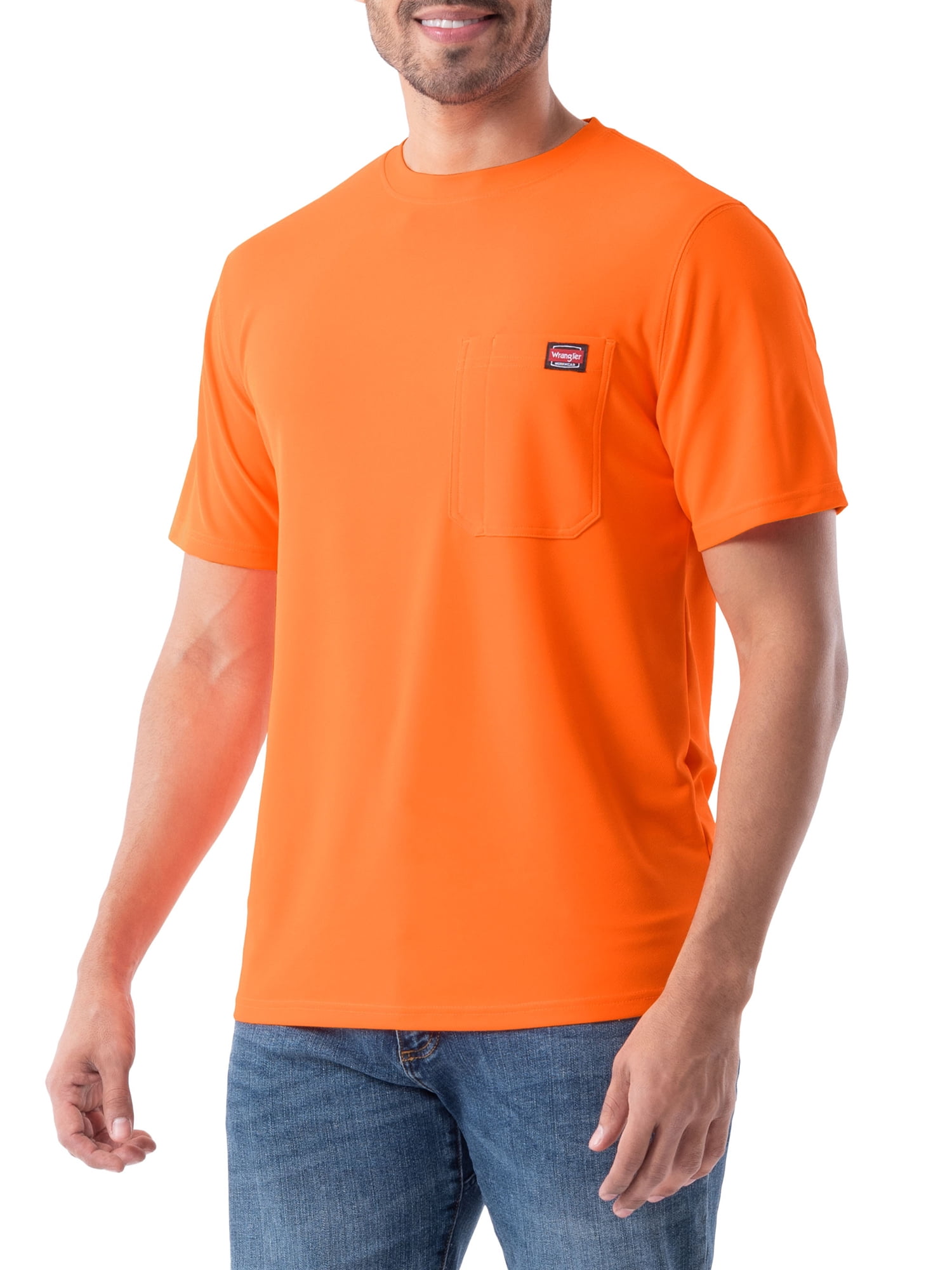 Wrangler Workwear Men's Short Sleeve Performance Tee 2-Pack Bundle