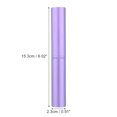 thumbnail image 2 of Unique Bargains 5 Pcs Travel Blending Makeup Brush Set Foundation Contour Concealer Blusher Brush 15.3x2.3cm Purple, 2 of 6