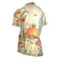 thumbnail image 3 of joogoo Snail on Mushrooms Pattern Men's Cycling Jerseys Mountain Bike Short Sleeve Tops 2XL, 3 of 7