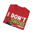 thumbnail image 4 of I Don't Snore I Dream I'm Mowing The Lawn Gardening Graphic Unisex T-Shirt, 4 of 4