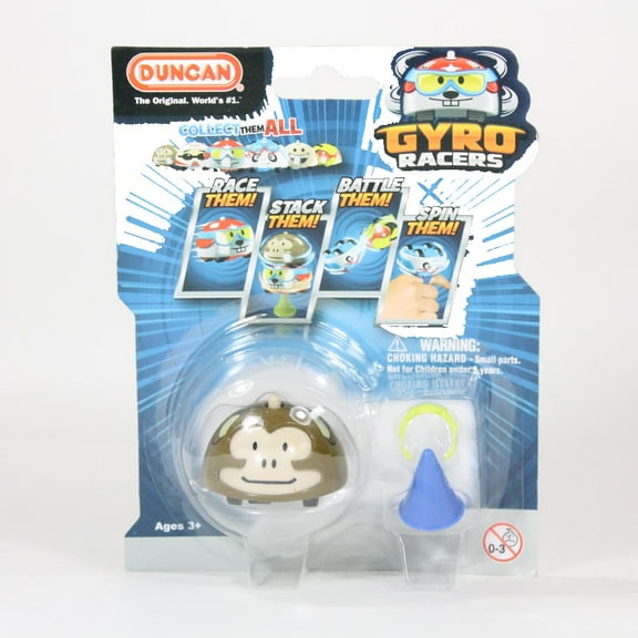 Duncan Gyro Racers - Race, Stack, Spin, Battle! Collect Them All (Throw Monkey)