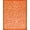 Orange, Pattern 13, variant on ODIKA 4'x6' Burnt Orange Cheetah Print Leopard Washable Area Rug Spotted Jungle Motif Botanical Scatter Wild Layout for Dorm Room, Small Living Stain Resistant Low Profile, Easy Care