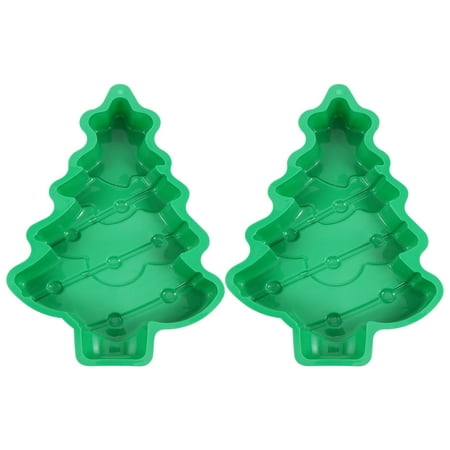 

2Pcs Cartoon Silicone Cake Mold Pan Steamed Cake Baking Mold for Home Baking
