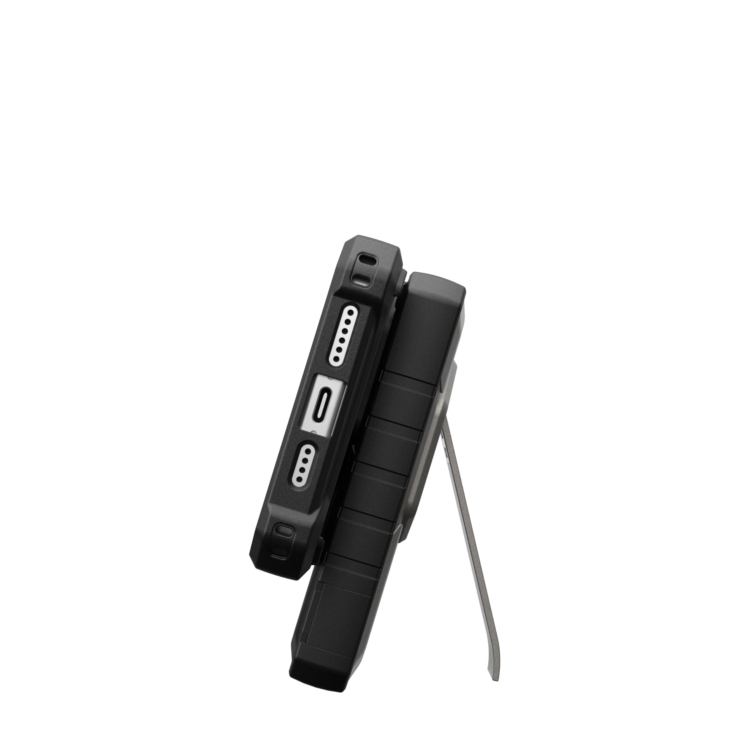 UAG 10000mAh Power Bank SRGE 20W 2-Port USB-C USB Magnetic Wireless Portable Charger Fast Charging Battery Pack w/Kickstand Compatible with iPhone 17, Galaxy S25, Black/Titanium