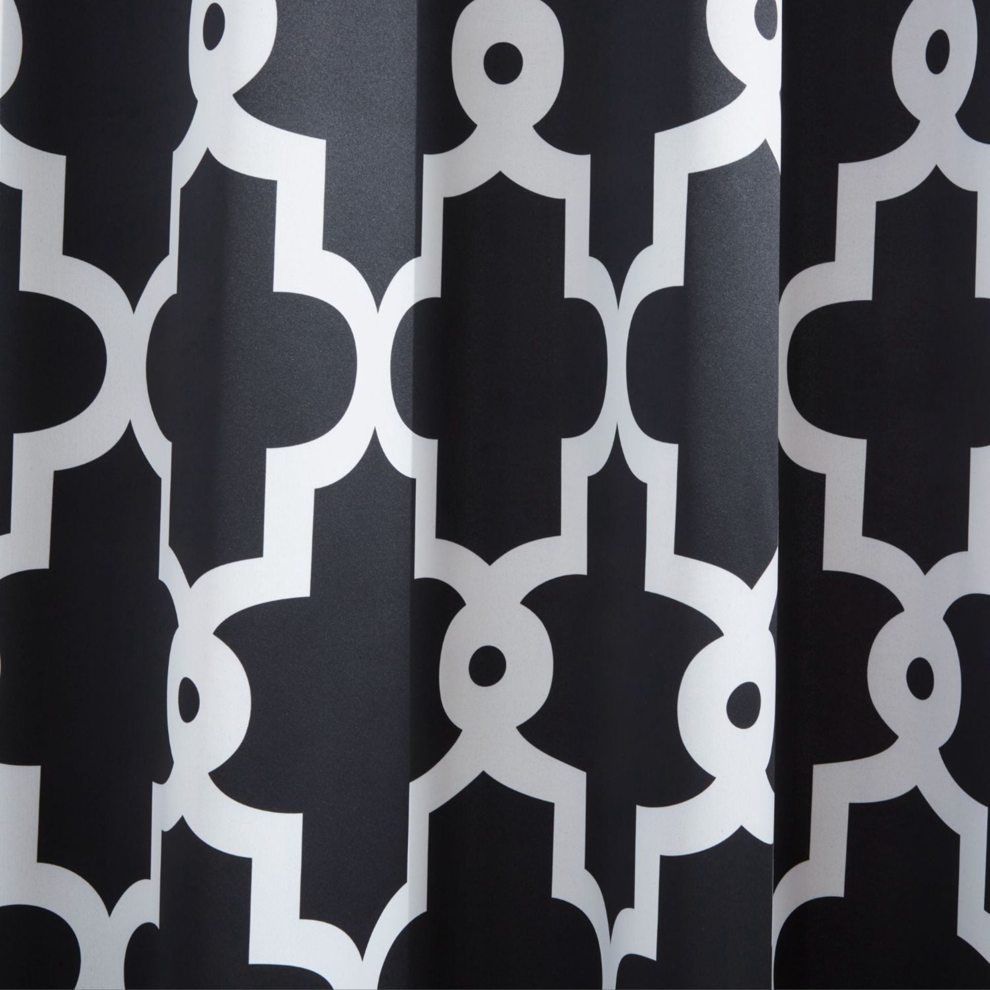 Exclusive Home Ironwork Sateen Woven Room Darkening Blackout Grommet Top Curtain Panel Pair, 52"x96", Black