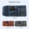 thumbnail image 4 of 16pcs/set Nail Cutter Trimmer Ear Pick Grooming Kit Manicure Set Pedicure Toe Nail Art Tools Set Kits with Bag, 4 of 7