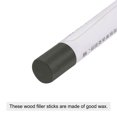 thumbnail image 3 of Uxcell Wood Wax Filler Stick, Furniture Repair Crayon Touch Up Fixing Pen, Dark Dim Gray, 3 of 6