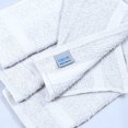 thumbnail image 5 of Cotton Alley 100% Cotton Bath Towel Set 6 Pcs 2 Bath Towels - 2 Face Towels - 2 Wash Cloths - Soft & High Absorbent White, 5 of 5