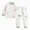 G827-Dark Green, variant on HFHAPW Boys Girls Pajamas Pjs Toddler 2 Piece Sleepwear Kids Winter Clothes Set Long Sleeve Top and Pants