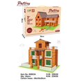 thumbnail image 1 of Nuevo jardín de plantación, pequeño albañil, dos en uno, construcción de casa para niños, arquitecto, bricolaje, ladrillo de simulación, juguete, 1 of 5