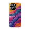 thumbnail image 1 of Vibrant Abstract Waves - Slim iPhone 16 Phone Case,iPhone 16 Pro, 1 of 7
