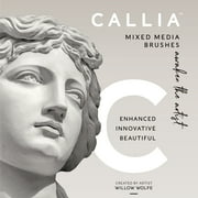 Willow Wolfe Callia Artist Dagger Brush-3/8