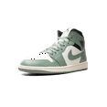 thumbnail image 4 of Jordan WOMENS AIR JORDAN 1 MID Womens "JADE SMOKE" BQ6472 130 BQ6472 130 from Stadium Goods, 4 of 8