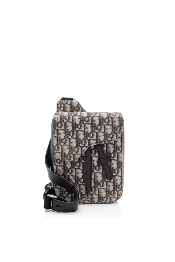 Pre-Owned Dior Oblique Saddle Messenger