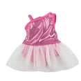 thumbnail image 3 of My Life As Ballerina Fashion Set for 18-inch Doll, 3 Pieces Included, Dark Pink with Light Pink Trim, 3 of 8