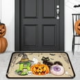 thumbnail image 5 of Halloween Welcome Mat 19.69 X 31.5 Inches Boo Ghost Trick or Treat Doormat Non Spooky Front Door Mat Durable Polyester Rug for Indoor Outdoor Entryway Halloween Decorations, 5 of 5
