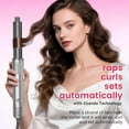 thumbnail image 5 of 5-in-1 Hot Air Styler & Hair Dryer Brush with Powerful Motor & Negative Ions for Fast Drying, Curling, & Frizz-Free Styling (Purple), 5 of 18