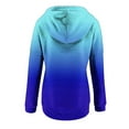 thumbnail image 4 of LEAVINGSUO Women's Sweatshirt Hoodie Fall Winter Fashion Casual,Women's Color Blocking Loose Long Sleeve Hoodie Sweater, 4 of 6
