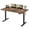 Brown, variant on SONGMY Electric Height Adjustable Standing Desk Large 55 x 24 Inches Sit Stand up Desk Home Office Computer Desk Memory Preset with T-Shaped Metal Bracke, Brown