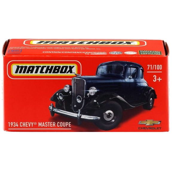 Matchbox Power Grabs 1934 Chevy Master Coupe Diecast Car
