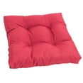 thumbnail image 3 of 19-inch Squared Spun Polyester Tufted Dining Chair Cushion - Aqua Blue, 3 of 5