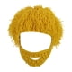 thumbnail image 4 of Gorro de punto, gorro de invierno, gorro informal, cómodo y cálido, gorro de invierno borroso, abrigo cálido para la cabeza para esquiar, Festival, Cúrcuma S Fernando Sombrero tejido, 4 of 8