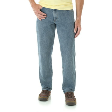 Lee Men's Relaxed Fit Fleece Lined Straight Leg Jean - Walmart.com