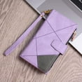 thumbnail image 6 of Wallet Case for Samsung Galaxy Z Fold 4 5G, Vintage Premium PU Leather Cover Flip Case with Card Slots Magnetic Closure Zipper Pocket Kickstand Handbag with Hand Strap - Purple, 6 of 14