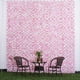 thumbnail image 4 of 10 Piezas Paneles De Pared De Flores Artificiales Decoración Del Lugar De La Boda Rosa Blanco Sunnimix Pared de flores de seda artificial, 4 of 6