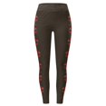 thumbnail image 3 of MKLEKYY Leggings deportivos para mujer, estampados navideños, leggings de ejercicio, pantalones de yoga 124, 3 of 4