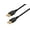Black, variant on Monoprice 3' USB A to USB A Cable Male to Male Black (105442)
