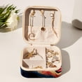 thumbnail image 6 of Dinosaur Travel Portable Square Jewelry Box Organizer for Girls and Women with Ring Earring Necklace Bracelet Storage Display Case Holder, 6 of 6