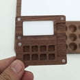 thumbnail image 4 of Handmade Walnut Watercolor Paint Box 8 Color Empty Palette Portable Artist Mixing Tray for Travel Craft Painting, 4 of 8