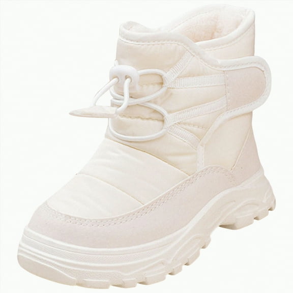 CAICJ98 Toddler Winter Boots Boys Girls Cold Weather Waterproof Non Slip Warm Shoes Snow Boots for Toddler Boys Girls (Toddler),8.5