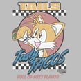 thumbnail image 2 of Mens Sonic the Hedgehog Tails Tasty Tacos Tank Top, 2 of 5