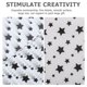 thumbnail image 5 of 20 hojas de papel de seda plegable con diseño de estrellas para envolver regalos, manualidades y mucho más., 5 of 7