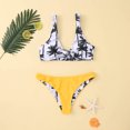 thumbnail image 2 of Swimsuits for Women Women's Printed Split Bikini Swimsuit, 2 of 8