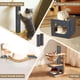 thumbnail image 4 of Alfombrilla autoadhesiva para rascar Gatos, 200 x 40 cm, para Gatos, para Gatos, para Muebles, sofá, Puerta, protección, 4 of 7
